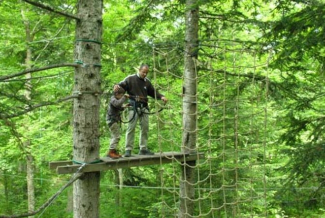  Green course near Mont Aiguille